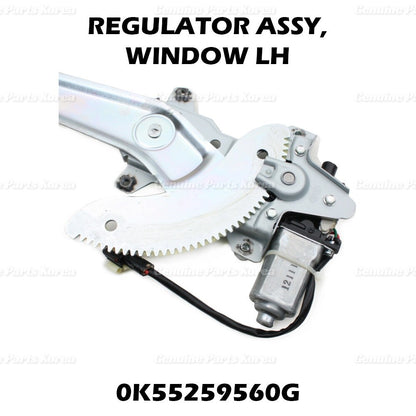 Genuine Window Regulator Assy LH 0K55259560G for Kia Sedona 2002-2005