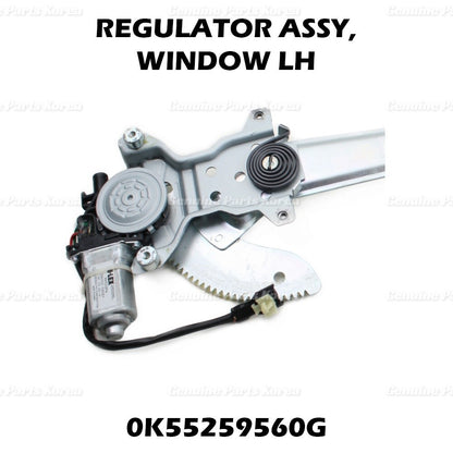 Genuine Window Regulator Assy LH 0K55259560G for Kia Sedona 2002-2005