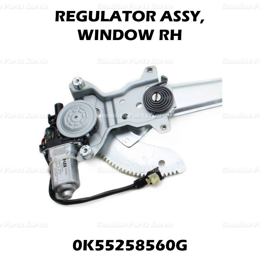 Genuine Window Regulator Assy RH 0K55258560G for Kia Sedona 2002-2005