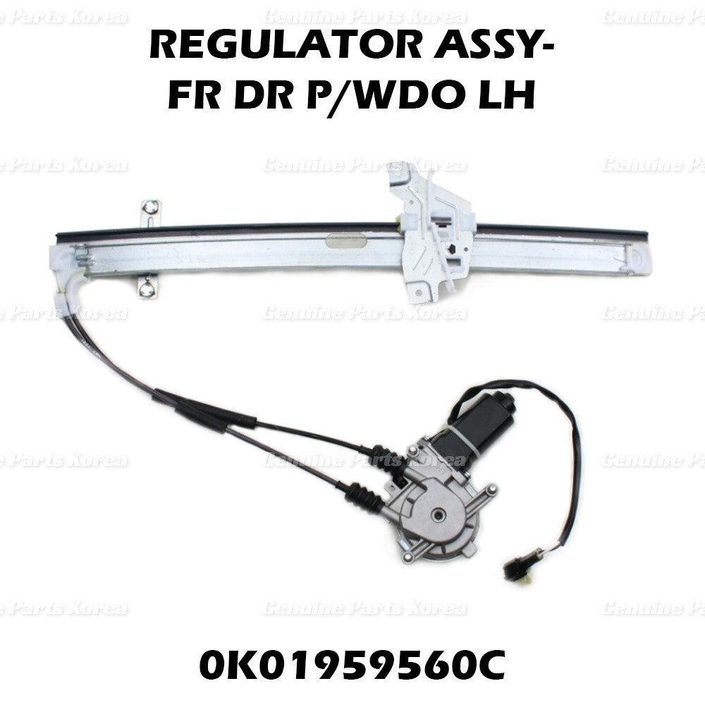 Genuine Window Regulator Assy Front LH 0K01959560C for Kia Sportage 1999-2002