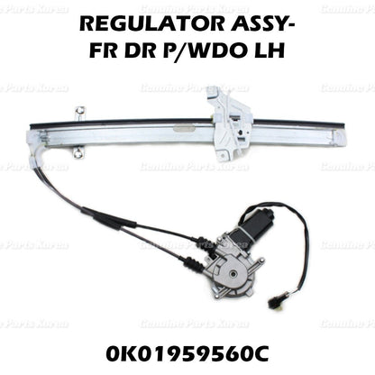 Genuine Window Regulator Assy Front LH 0K01959560C for Kia Sportage 1999-2002