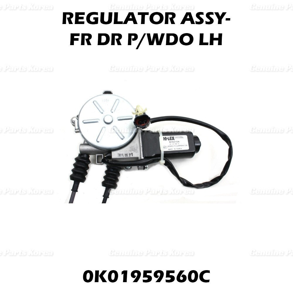 Genuine Window Regulator Assy Front LH 0K01959560C for Kia Sportage 1999-2002