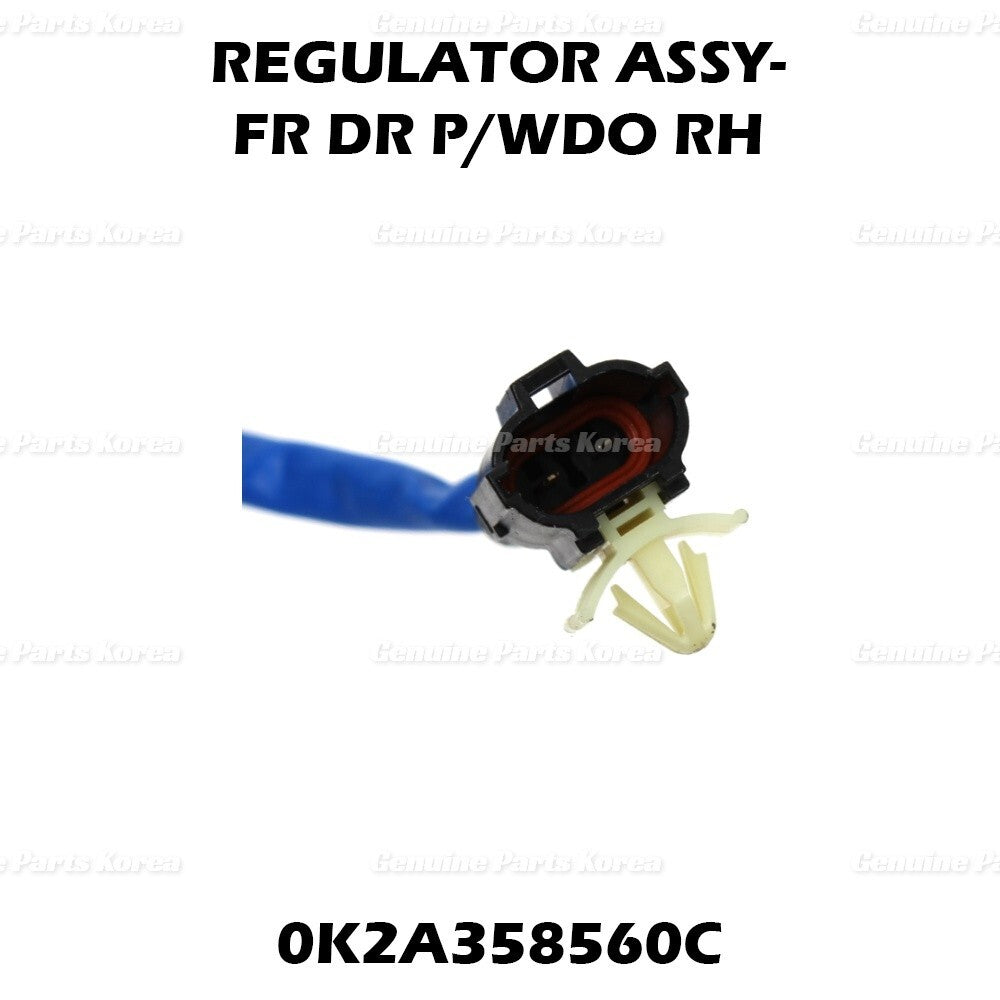 Genuine Window Regulator Assy Front RH 0K2A358560C for Kia Spectra Sephia