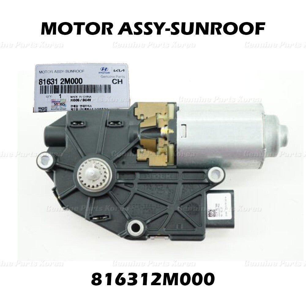 Genuine Sunroof Motor ASSY for 816312M000 for Hyundai Genesis Coupe 2010-2016