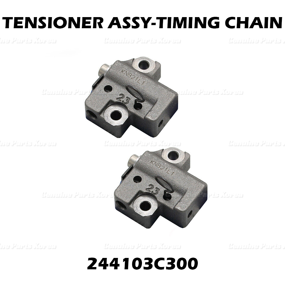 Genuine Engine Timing Chain Tensioner Set 244103C300 for Hyundai Kia