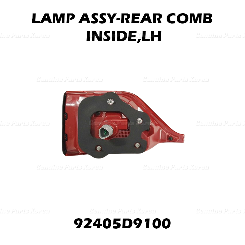 Genuine Rear Tail Light Lamp Assembly Left 92405D9100 for Kia Sportage