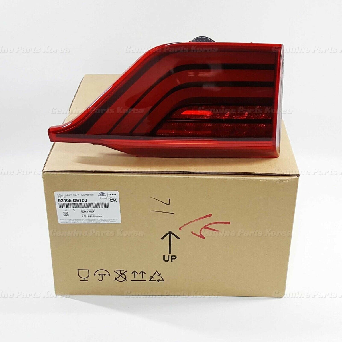 Genuine Rear Tail Light Lamp Assembly Left 92405D9100 for Kia Sportage
