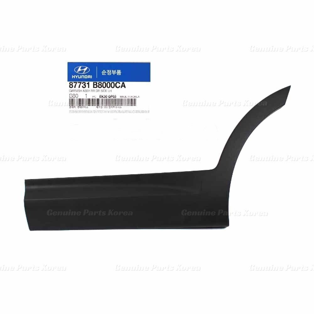 Genuine Rear Door Molding LH RH Set 87731B8000CA 87732B8000CA for Hyundai