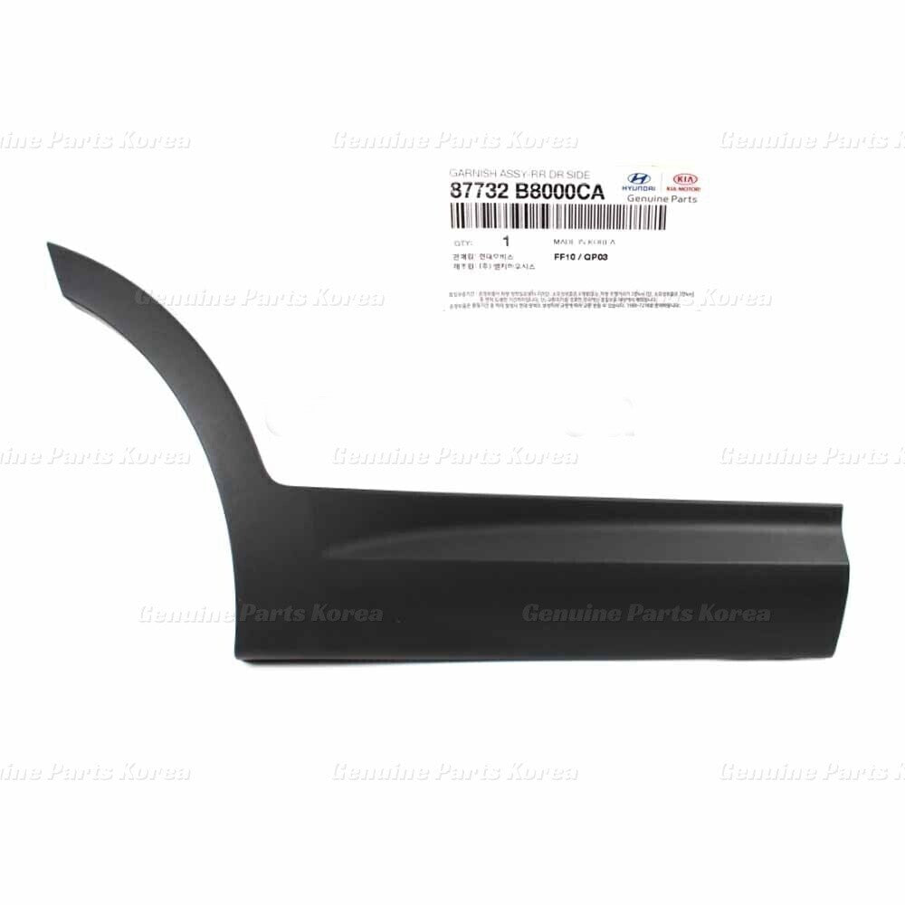 Genuine Rear Door Molding LH RH Set 87731B8000CA 87732B8000CA for Hyundai