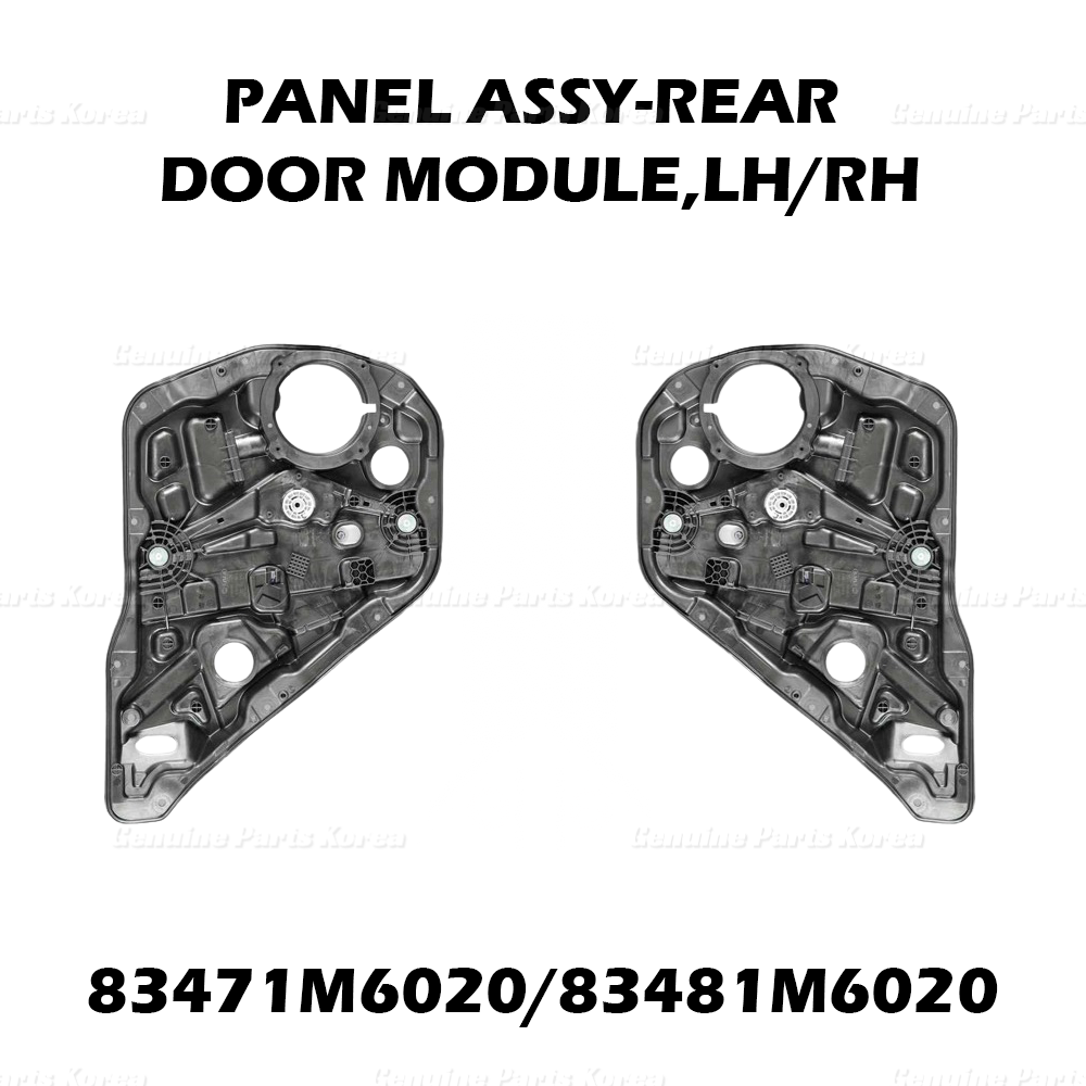 Genuine Rear Power Window Regulator Set 83471M6020 83481M6020 for Kia Cerato