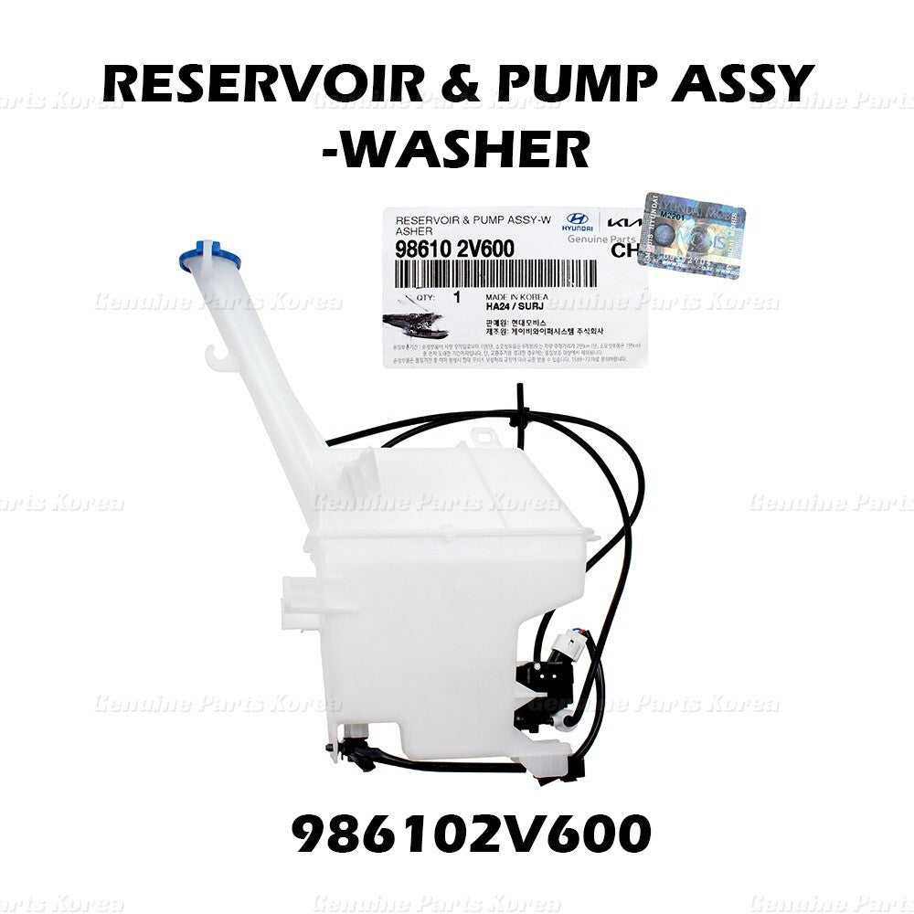 Genuine Washer Fluid Reservoir Pump 986102V600 for Hyundai Veloster