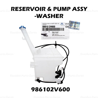 Genuine Washer Fluid Reservoir Pump 986102V600 for Hyundai Veloster