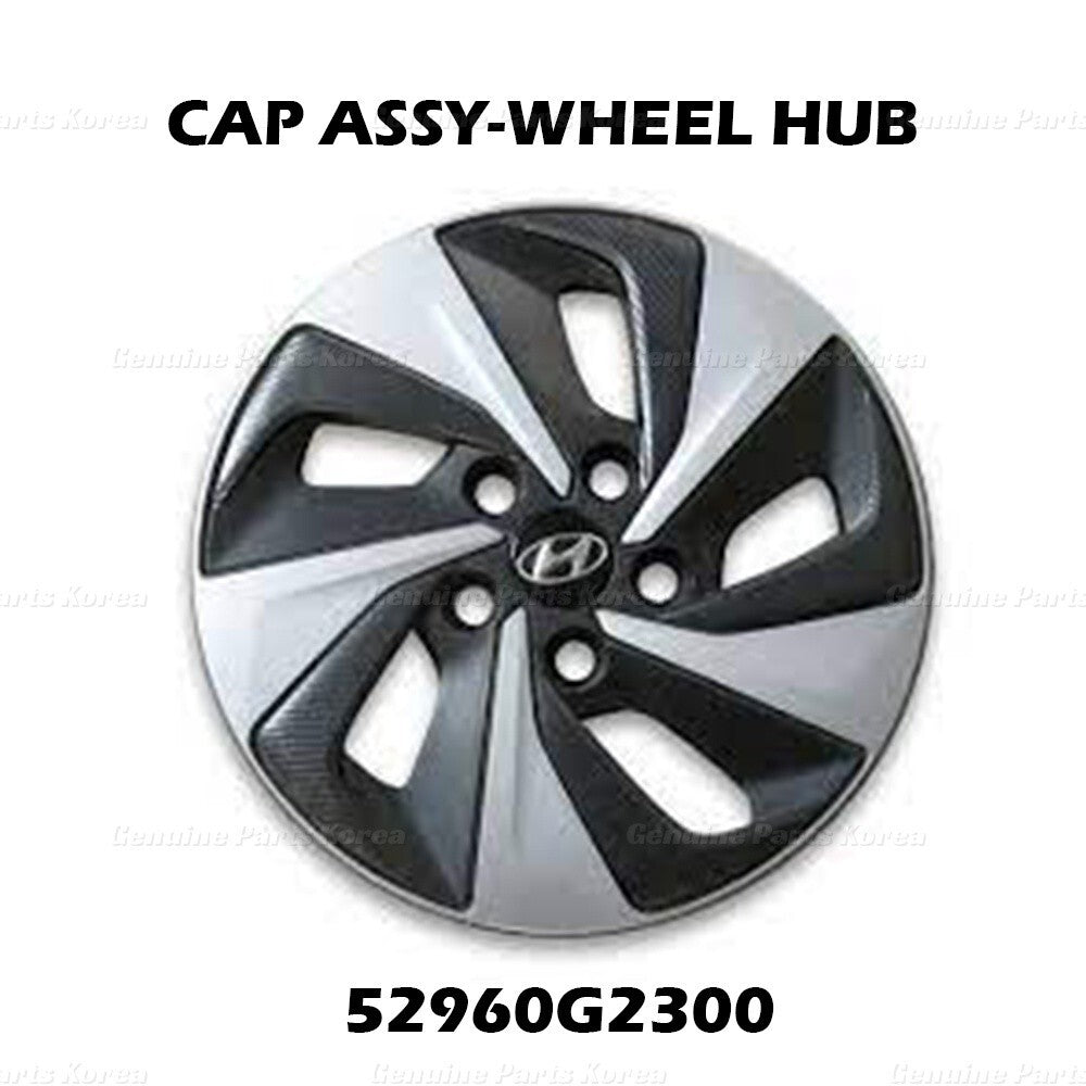 Genuine Wheel Hub Cap Cover 4P SET 52960G2300 for Hyundai Ioniq 2017-2019