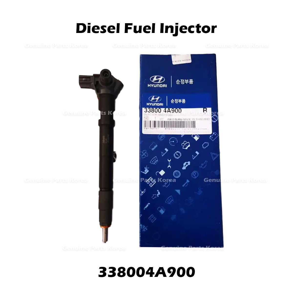 Genuine Diesel Fuel Injector 338004A900 for Hyundai Grand Starex