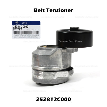 Genuine Belt Tensioner 252812C000 for Hyundai Genesis Coupe