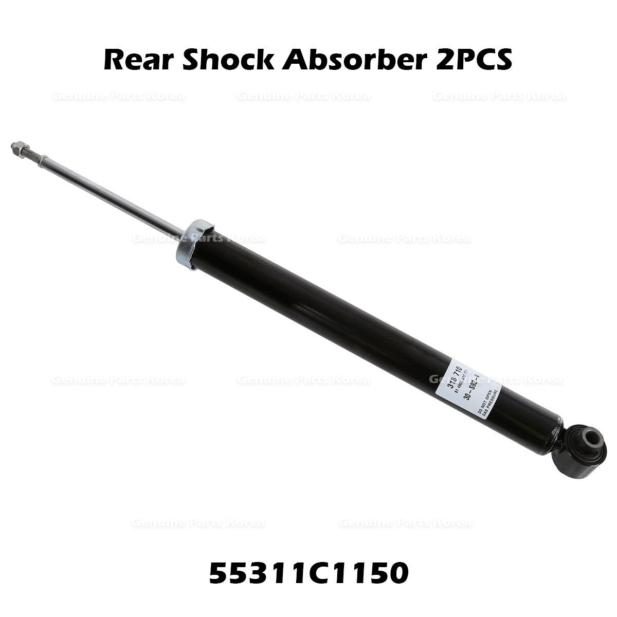 Genuine Rear Shock Absorber 55311C1150 2PCS for Hyundai Sonata