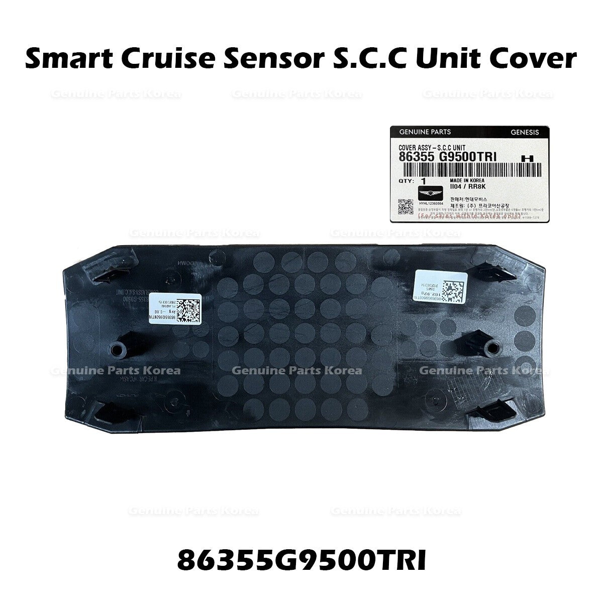 Genuine Smart Cruise Sensor S.C.C Unit Cover 86355G9500TRI for Genesis G70