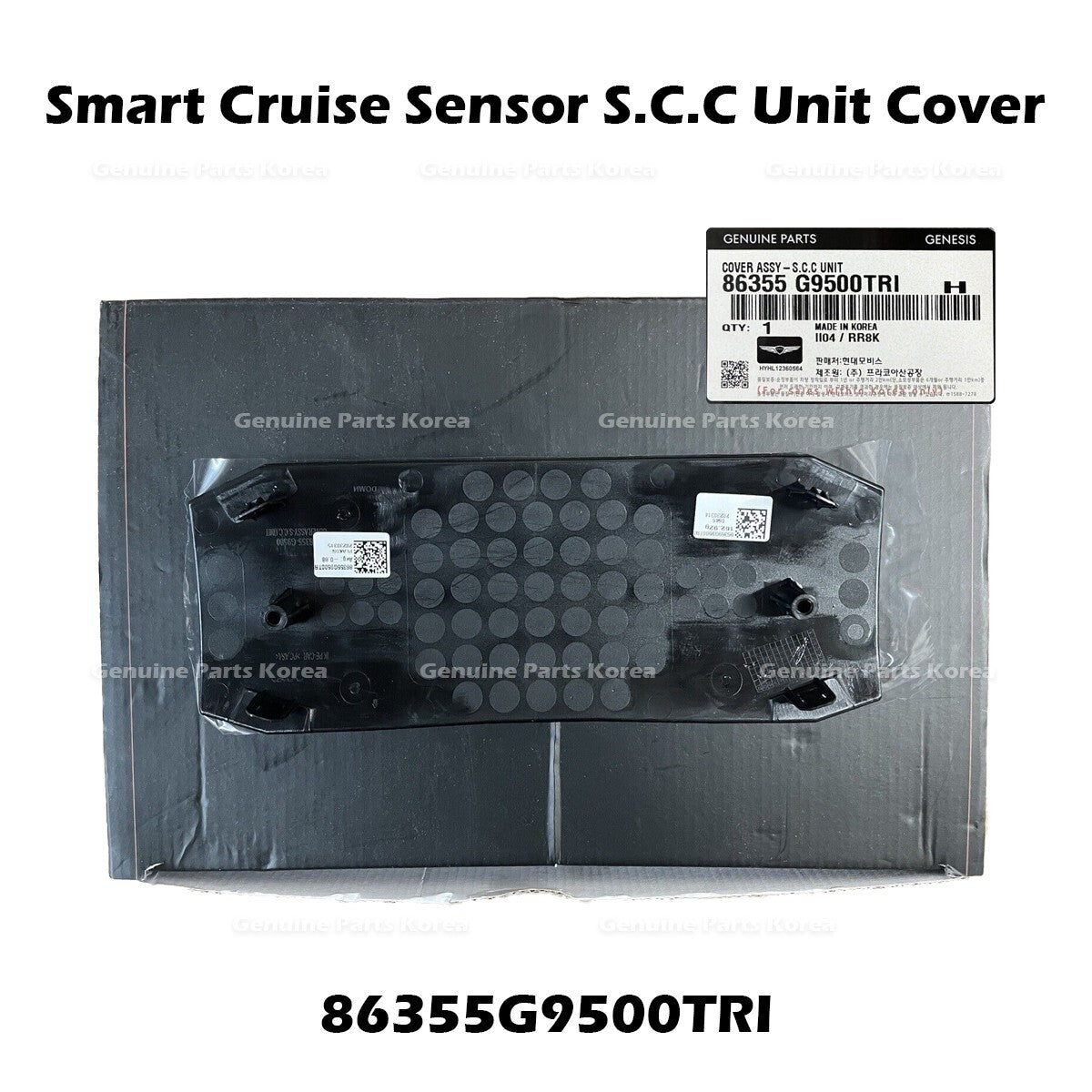Genuine Smart Cruise Sensor S.C.C Unit Cover 86355G9500TRI for Genesis G70