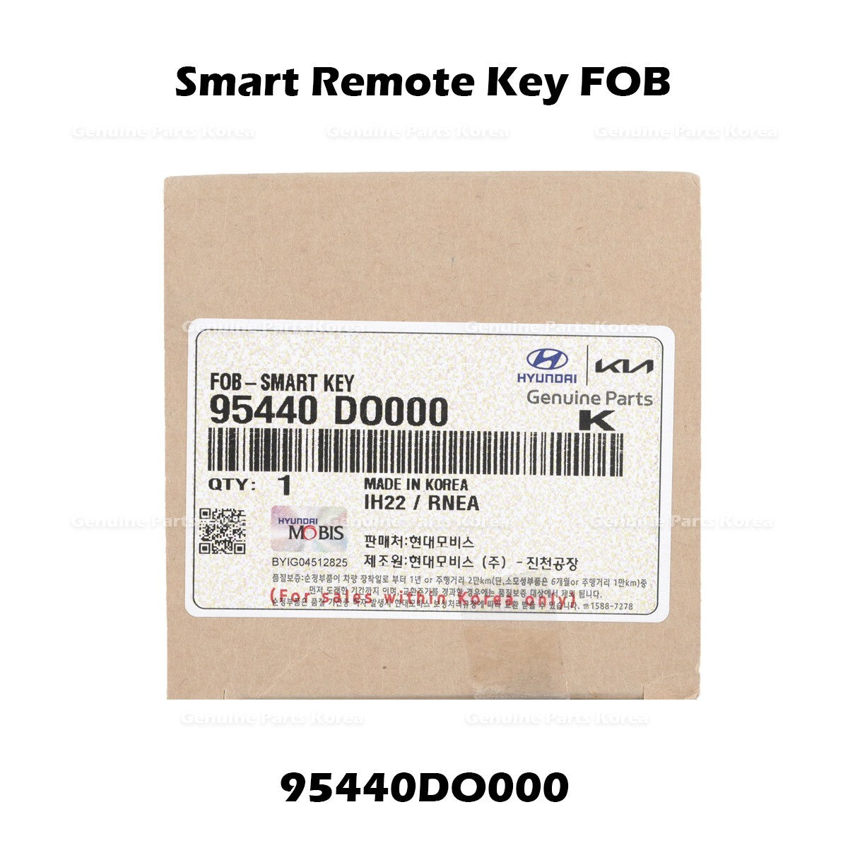 Genuine Smart Remote Key FOB 95440DO000 for Kia EV9