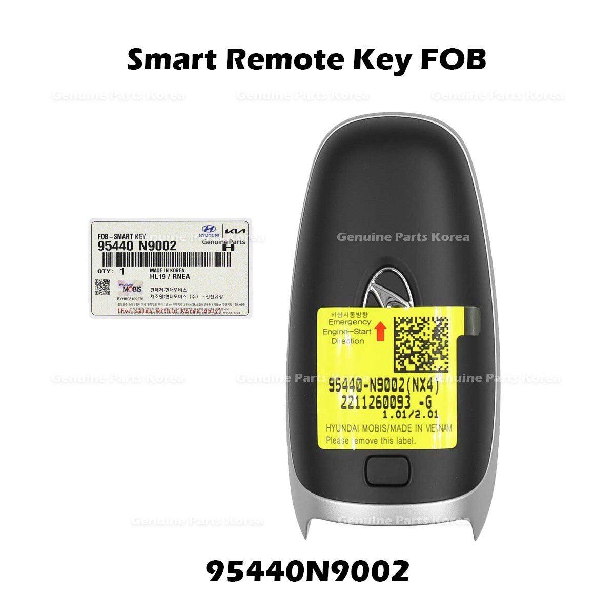 Genuine Smart Remote Key FOB 95440N9002 for Hyundai Tucson