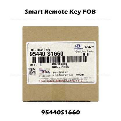 Genuine Smart Remote Key FOB 95440S1660 for Hyundai Santa Fe