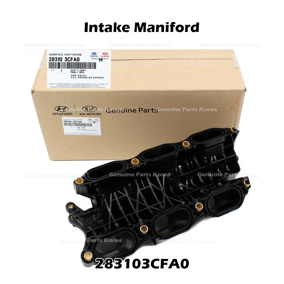GenuineIntake Maniford 283103CFA0 for Hyundai Palisade Santa Fe Kia Cadenza