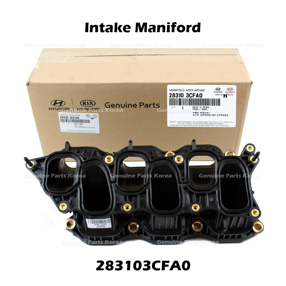 GenuineIntake Maniford 283103CFA0 for Hyundai Palisade Santa Fe Kia Cadenza