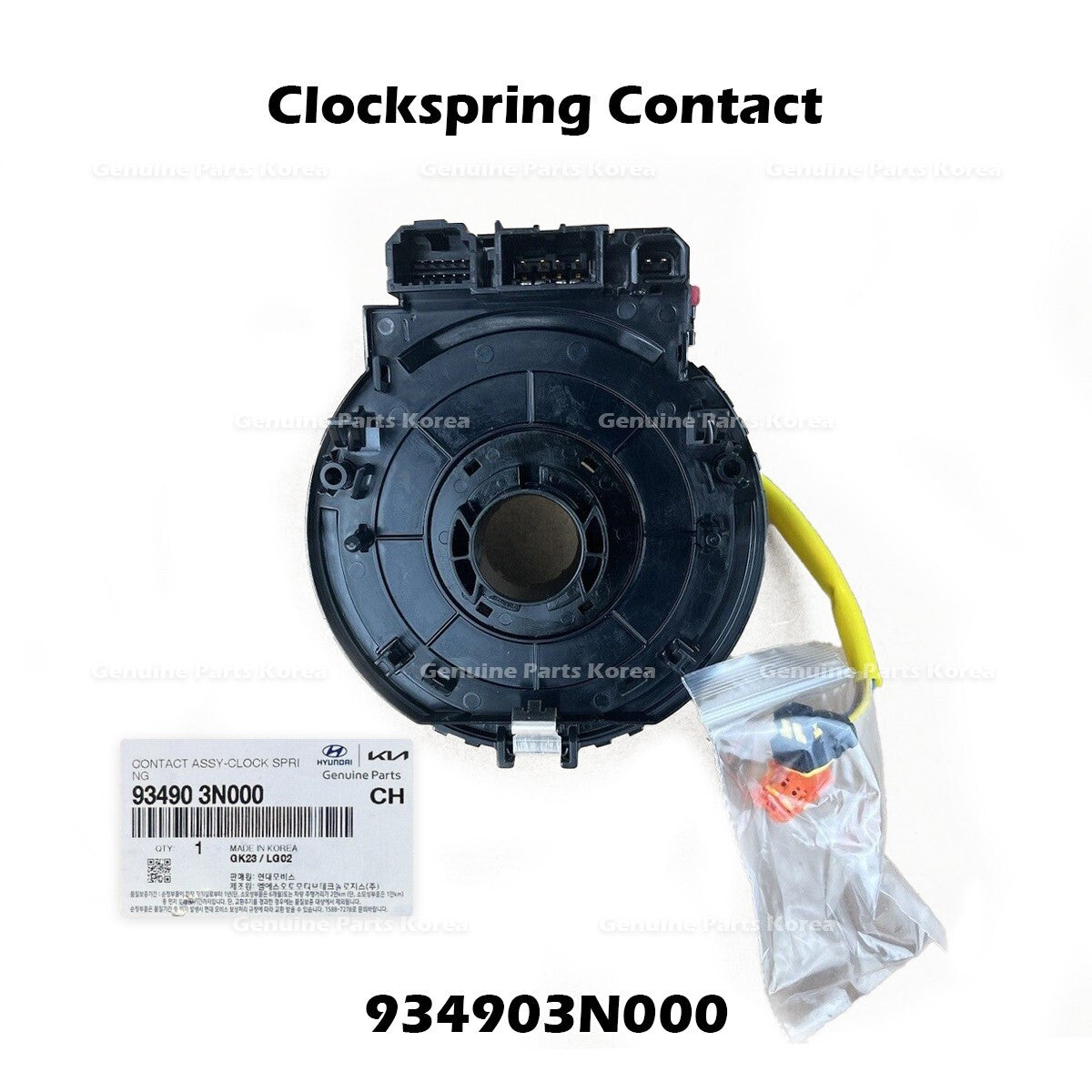 Genuine Clockspring Contact 934903N000 for Hyundai Equus