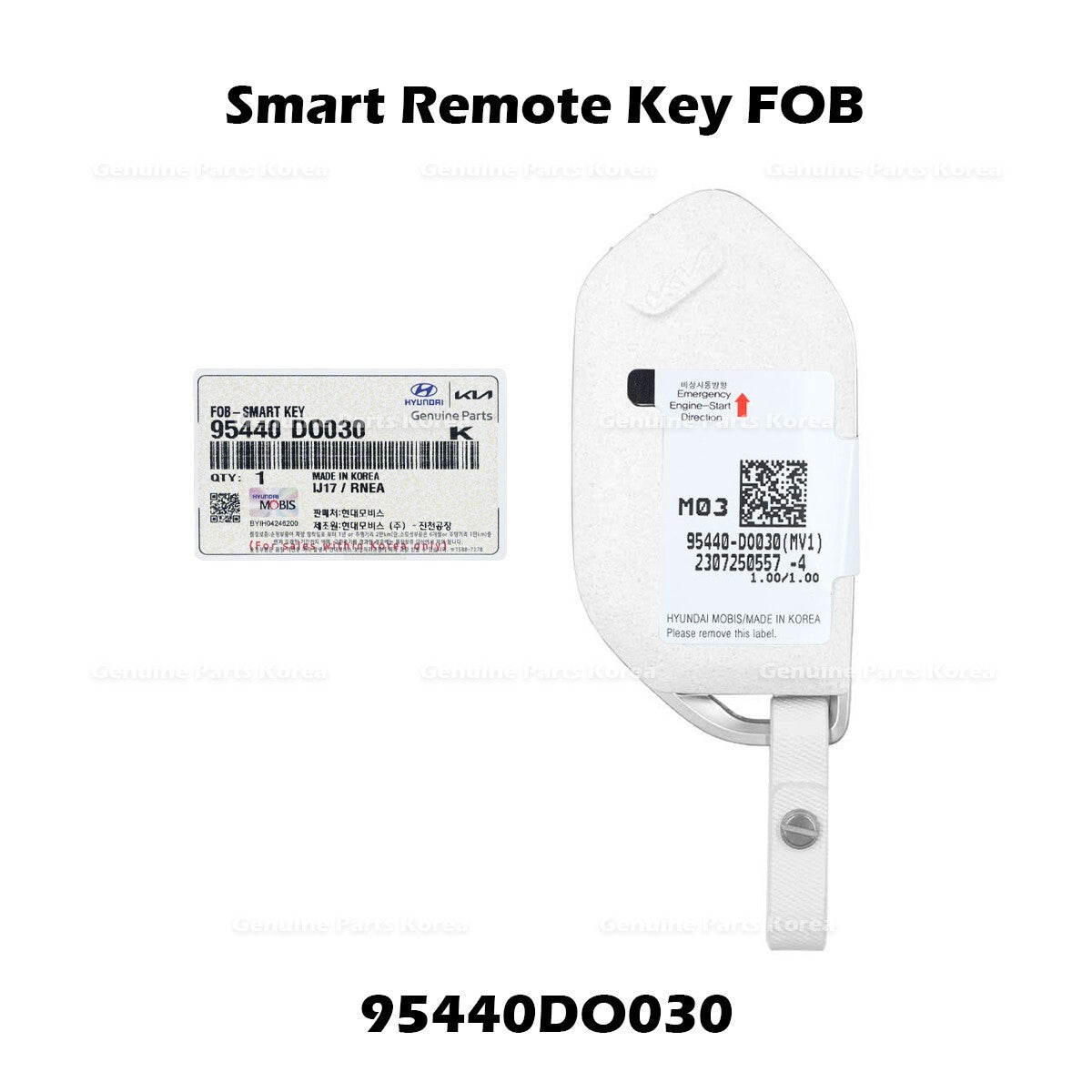 Genuine Smart Remote Key FOB 95440DO030 for Kia EV9