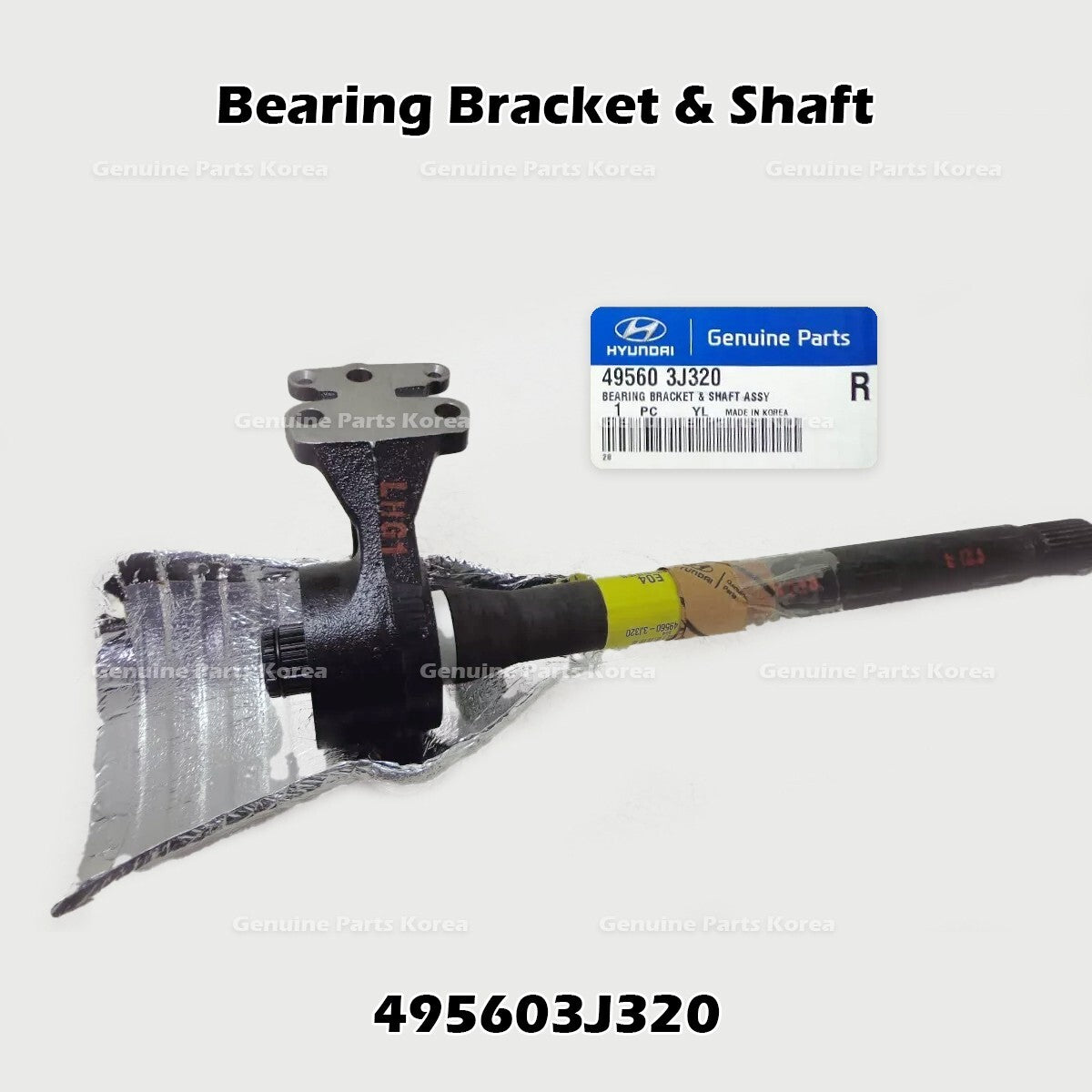 Genuine Bearing Bracket & Shaft 495603J320 for Hyundai Veracruz