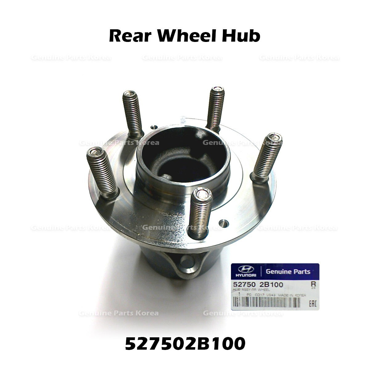 Genuine Rear Wheel Hub 527502B100 Hyundai Santa Fe Veracruz Kia Sorento