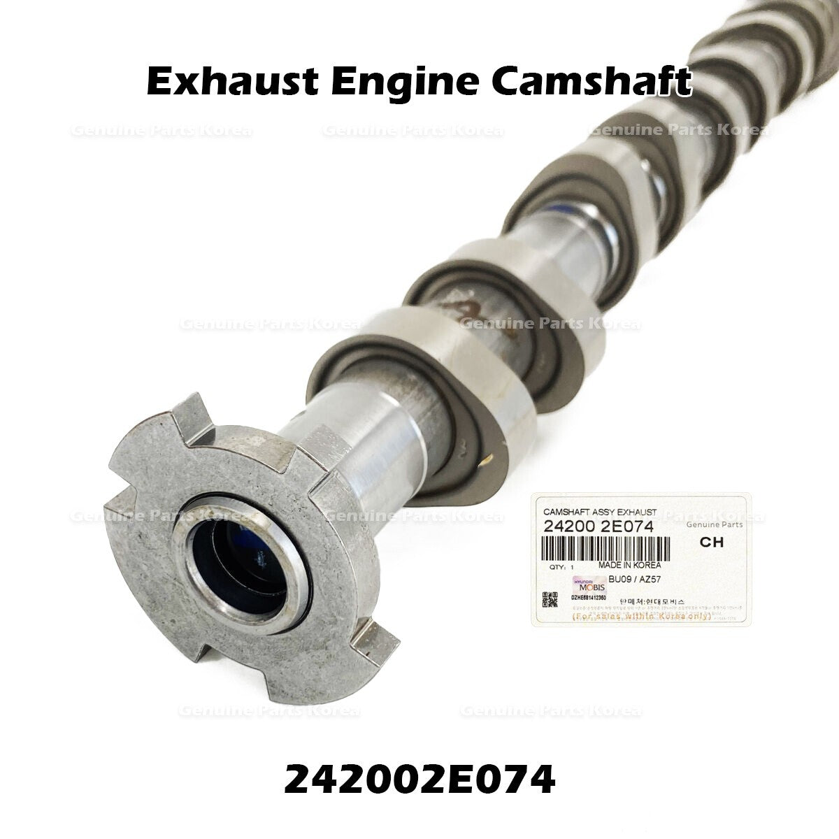 Genuine Exhaust Engine Camshaft 242002E074 for Hyundai Elantra Kia Seltos