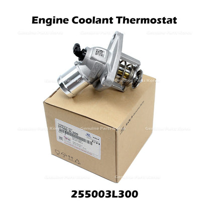 Genuine Engine Coolant Thermostat 255003L300 for Hyundai Palisade Kia Sorento