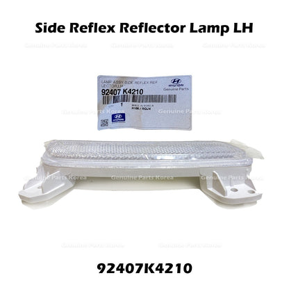 Genuine Side Reflex Reflector Lamp LH 92407K4210 for Hyundai Kona