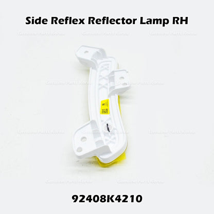Genuine Side Reflex Reflector Lamp RH 92408K4210 for Hyundai Kona