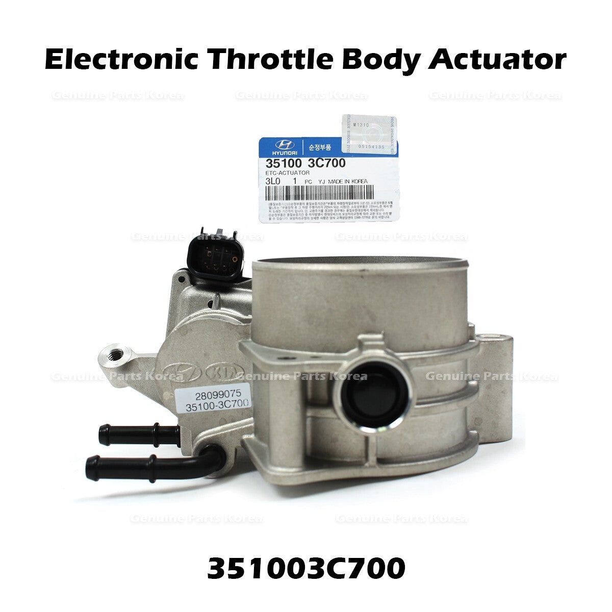 Genuine Electronic Throttle Body Actuator 351003C700 for Hyundai Kia