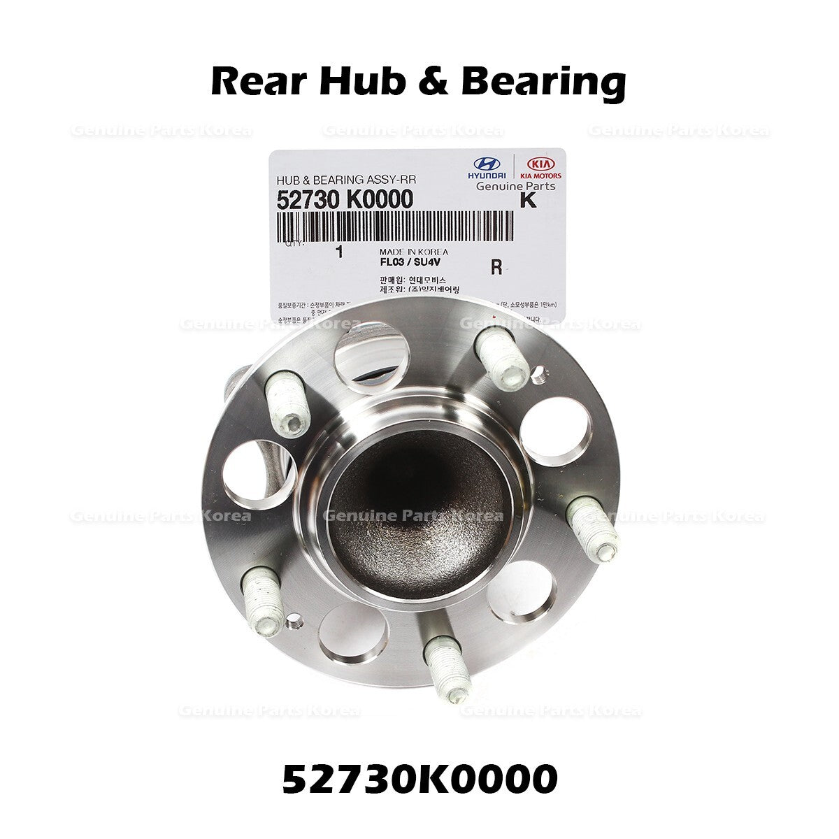 Genuine Rear Hub & Bearing 52730K0000 for Kia Soul