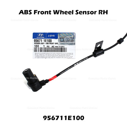 Genuine ABS Front Wheel Sensor RH 956711E100 for Hyundai Accent