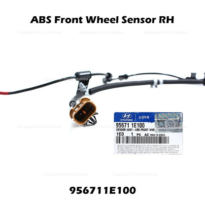 Genuine ABS Front Wheel Sensor RH 956711E100 for Hyundai Accent