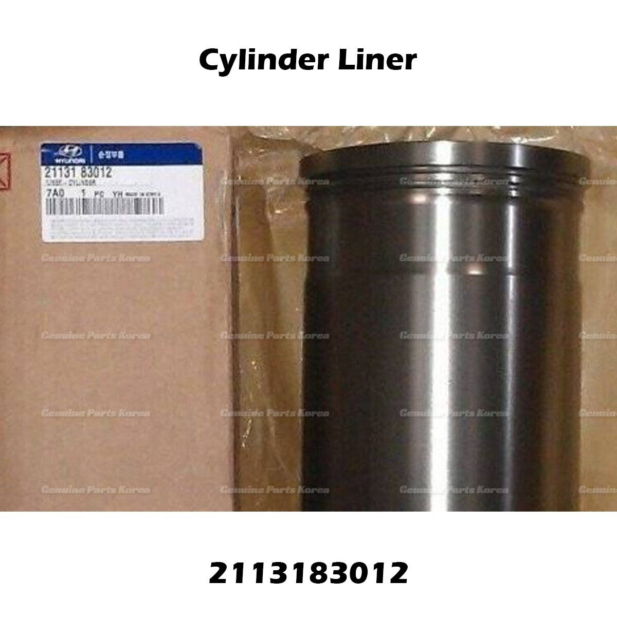 Genuine Cylinder Liner 2113183012 for Hyundai Truck Aero Trago