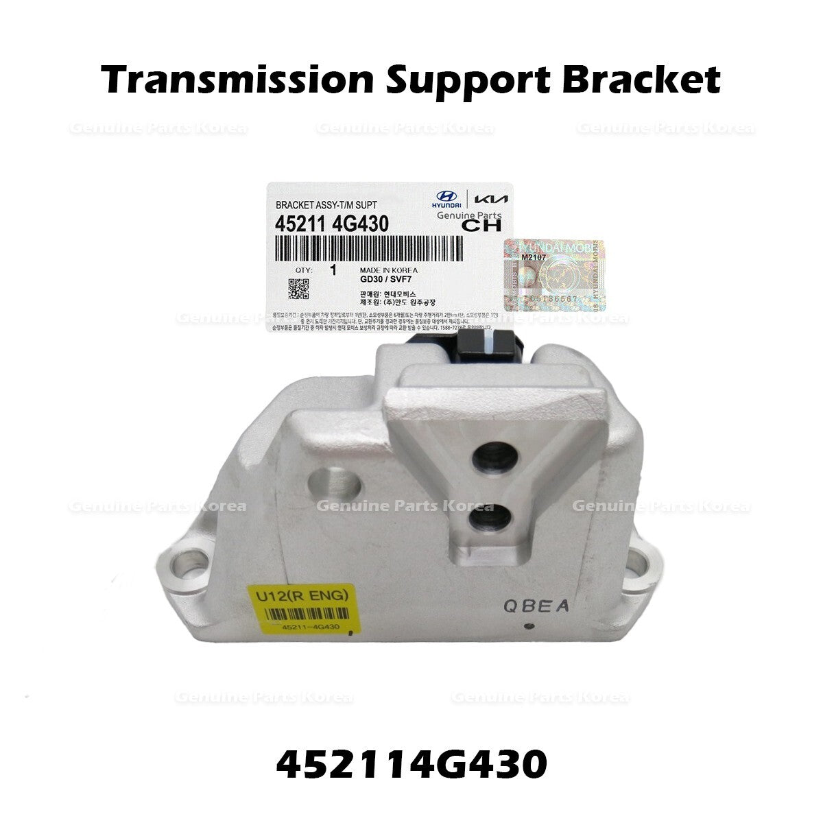 Genuine Transmission Support Bracket 452114G430 for Hyundai Santa Fe Kia