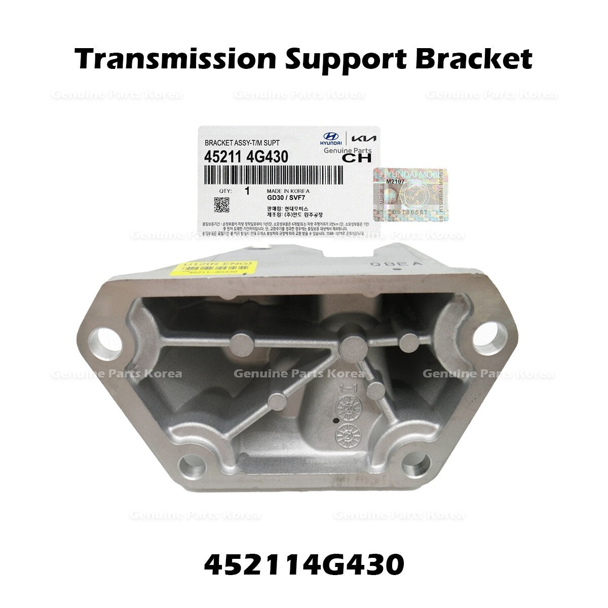Genuine Transmission Support Bracket 452114G430 for Hyundai Santa Fe Kia
