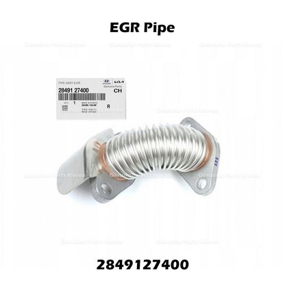 Genuine EGR Pipe 2849127400 for Hyundai Santa Fe Tuscon Kia Sportage