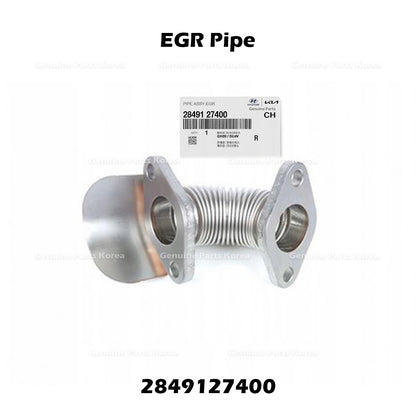 Genuine EGR Pipe 2849127400 for Hyundai Santa Fe Tuscon Kia Sportage