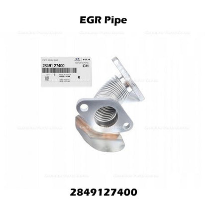 Genuine EGR Pipe 2849127400 for Hyundai Santa Fe Tuscon Kia Sportage