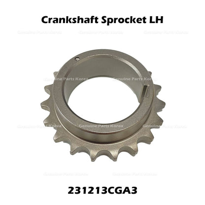 Genuine Crankshaft Sprocket LH 231213CGA3 for Hyundai Genesis Kia Sorento