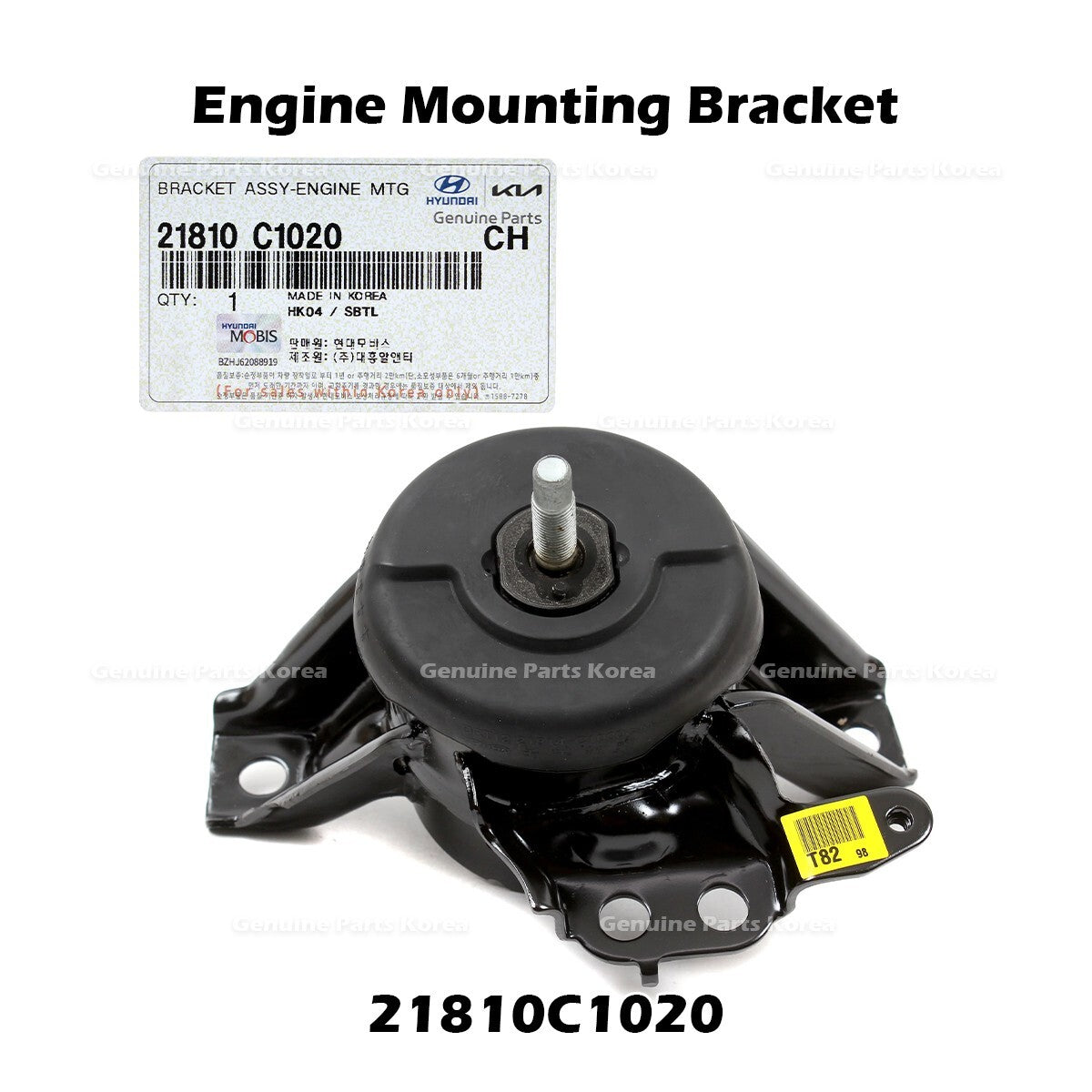 Genuine Engine Mounting Bracket 21810C1020 for Hyundai Sonata Kia Optima