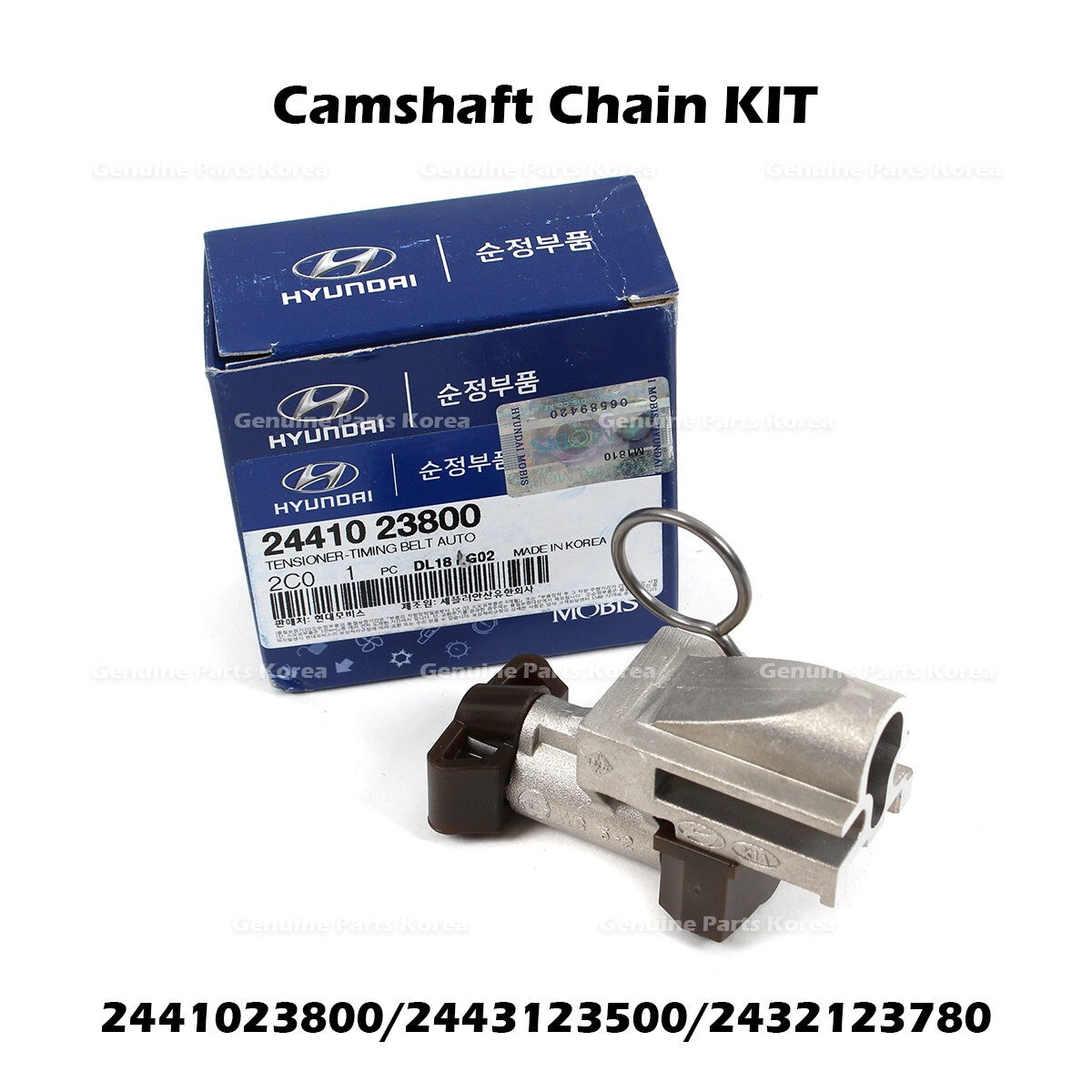 Genuine Camshaft Chain KIT 2441023800 2443123500 2432123780 for Hyundai Kia