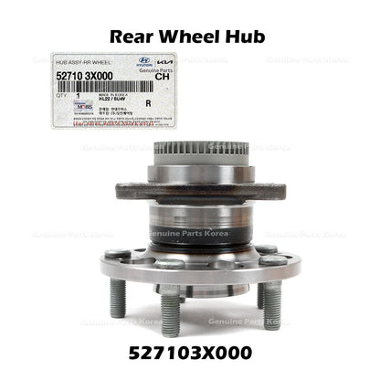 Genuine Rear Wheel Hub 527103X000 for Hyundai Elantra Veloster Kia Forte
