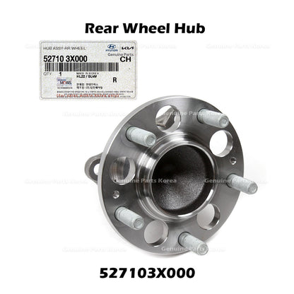 Genuine Rear Wheel Hub 527103X000 for Hyundai Elantra Veloster Kia Forte